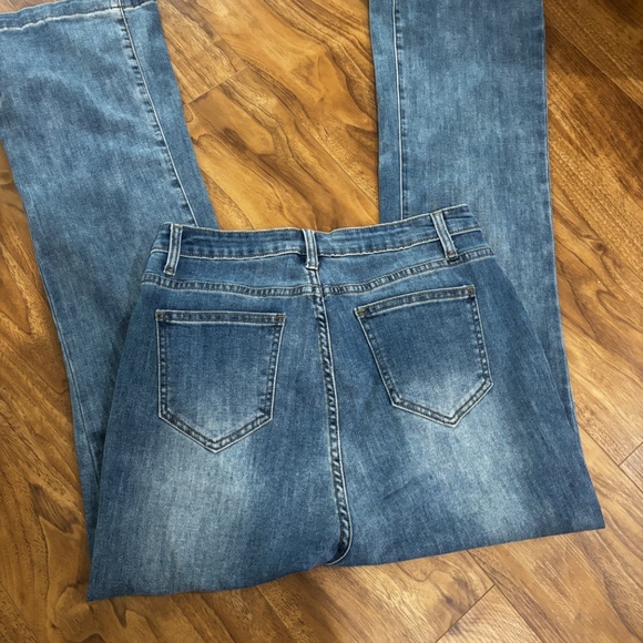 Cider Stretch Denim Straight-Leg Jeans | Mid-Rise | Size M | Perfect Condition - Picture 5 of 5